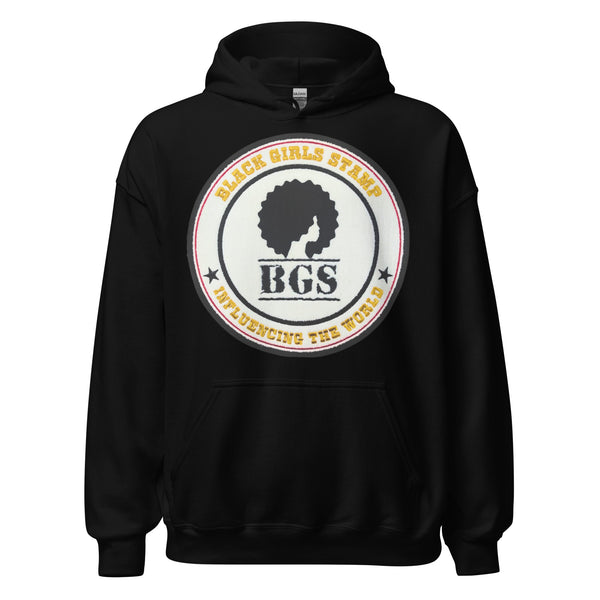 BGS Logo Patch Hoodie - Black