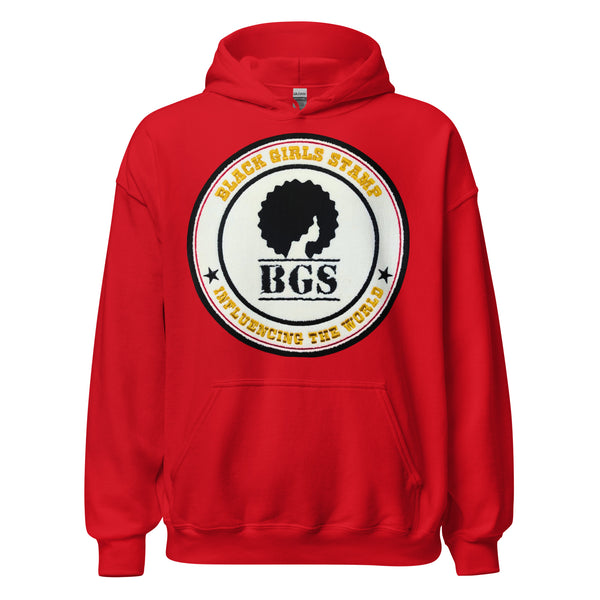 BGS Logo Patch Hoodie - Red