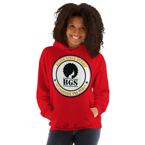 BGS Logo Patch Hoodie - Red